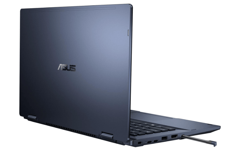 ASUS B3402F 2-in-1 Convertible Laptop – Side Angle View