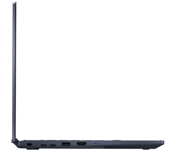 ASUS B3402F Ports and Connectivity – USB-C, HDMI, microSD