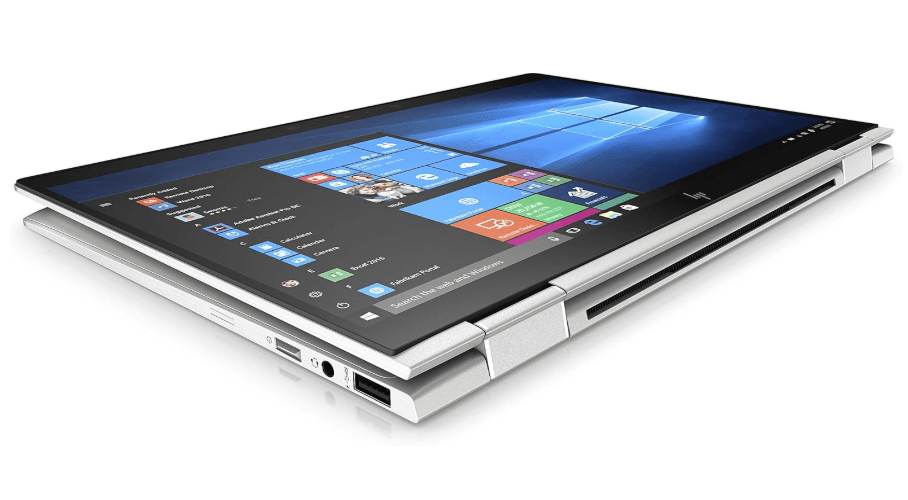 HP EliteBook x360 1030 G4 laptop in tablet mode – perfect for work and study