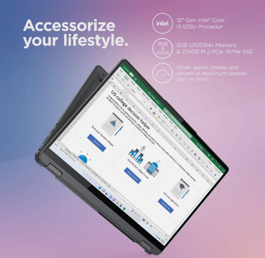 Lenovo Flex 5 Slim Convertible Body