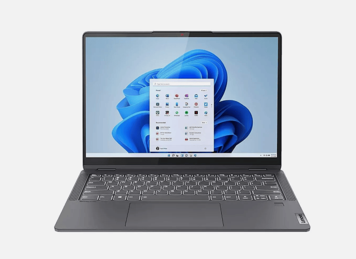 Lenovo Flex 5 i3 Front View ā Touchscreen Display