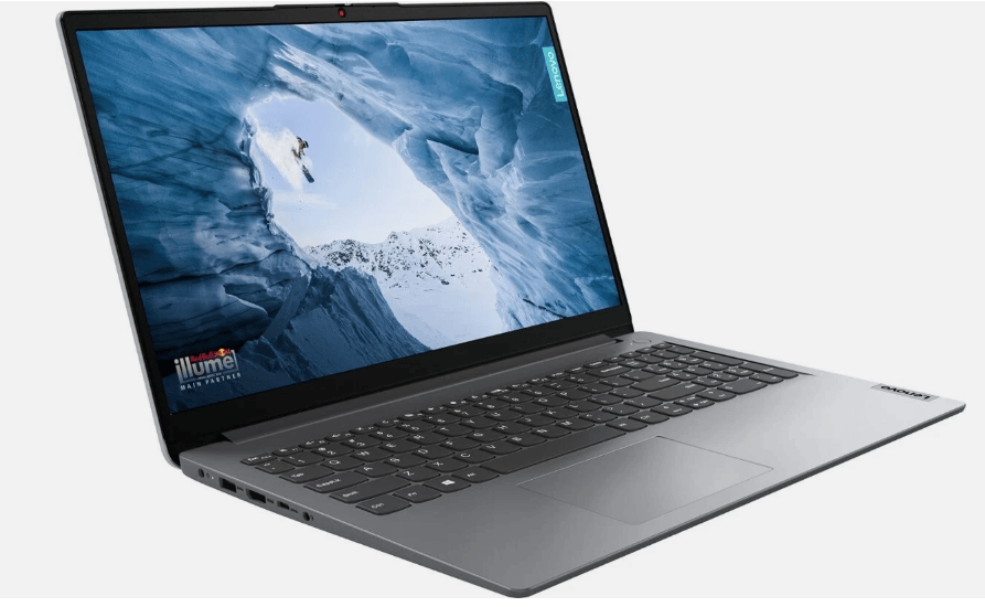 Lenovo Ideapad 1 side view with USB and HDMI ports