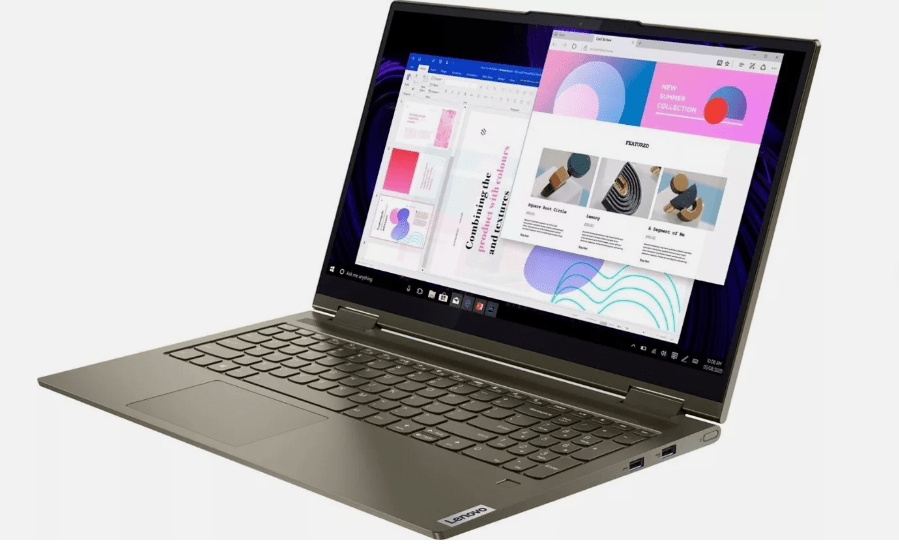 Lenovo Yoga 7 Slim Side Profile – Premium Convertible Laptop Kenya