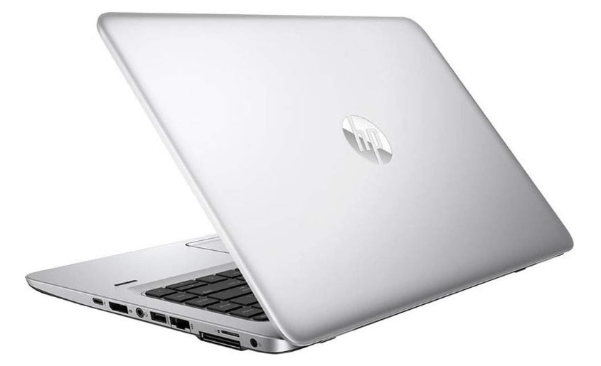 Side view of HP EliteBook 840 G3 showing slim profile and ports