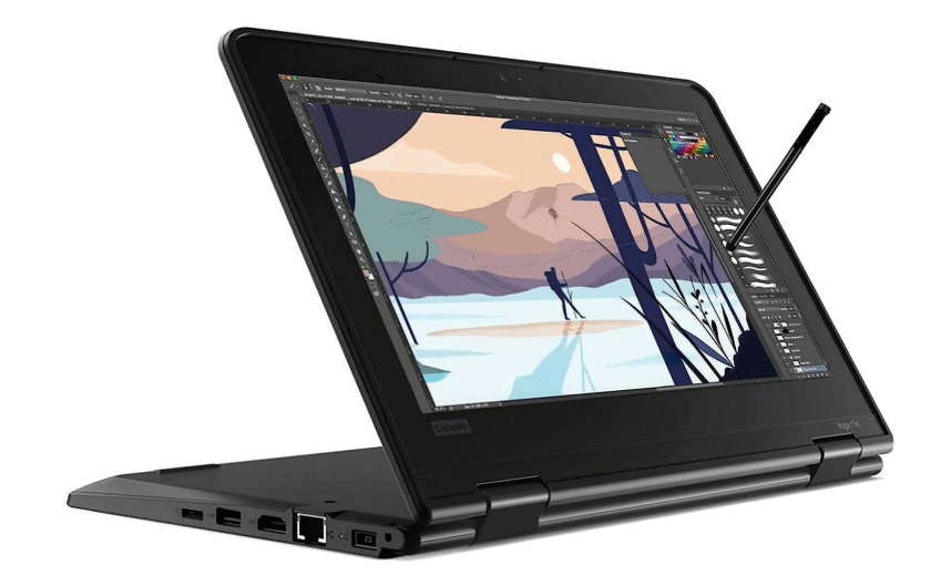 Refurbished Lenovo Yoga 11e 2-in-1 touchscreen laptop for students in Kenya