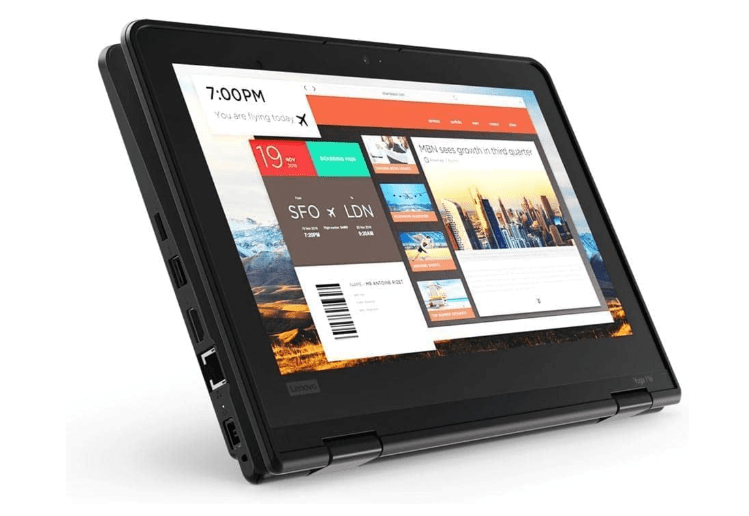 Durable Lenovo Yoga 11e Celeron 2-in-1 laptop with HD display and 360 hinge