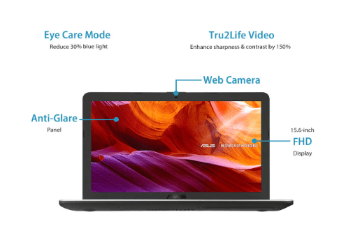 ASUS X543U 15.6 inch display side angle – Affordable ASUS VivoBook Kenya