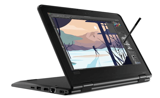 Refurbished Lenovo Yoga 11e 2-in-1 touchscreen laptop for students in Kenya